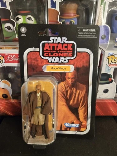 Star Wars The Vintage Collection MACE WINDU (AOTC)  3.75" Figure VC35 NEW