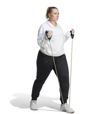 Adidas Women  s Jogging Pants Training Tapered Plus Size 3X Black New MSRP 60