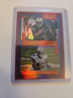 2021 Panini Classics Transitions Purple 22/25 Amari Cooper #T-13