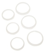 Plumb Pak PP855-13 White Assorted Size Rubber Slip Joint Washers
