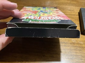 Teenage Mutant Ninja Turtles II: The Arcade Game Nintendo NES Game Box & Manual