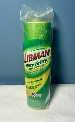 Libman Nitty Gritty Roller Mop Refill NEW Sealed #02011 Cleaning Floor