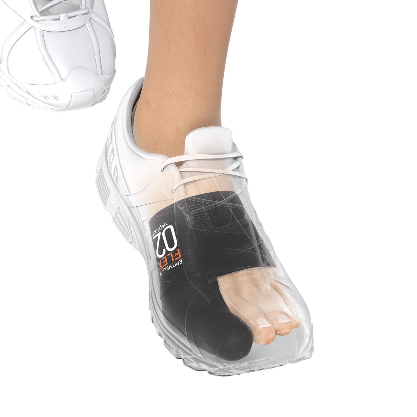 Orthèse hallux valgus soulage oignon et frottements pour marche quotidienne