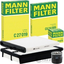 MANN FILTER INSPEKTIONSPAKET passend für MAZDA 3 BM BN 6 GJ GL CX5 KE GH KF