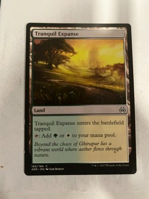 Tranquil Expanse - Aether Revolt - Magic the Gathering MTG Nice!