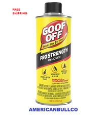 Goof Off FG653 Professional Strength Remover, Pourable 16-Ounce, Liquid