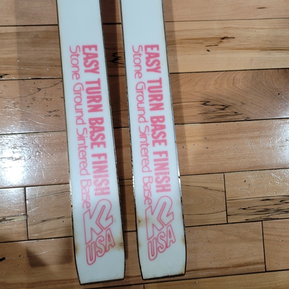 Vintage K2 USA Skis Model 185 with Stone Ground Sintered Base
