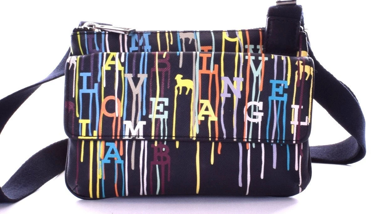 L.A.M.B Gwen Stefani Paint Drip Small Crossbody Bag EUC eBay