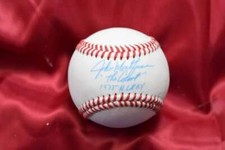 John The Count Montefusco Autograph Signature Series Signed Baseball 1975 NL ROY