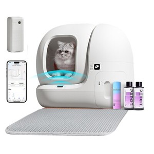 PETKIT Pura MAX Pre-Owned Self Cleaning Cat Litter Box w/ Trash Bags Spray