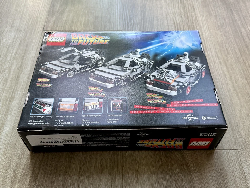 LEGO Ideas 21103 The DeLorean Time Machine Ungeöffnet New MISB Sealed Rar - Bild 4 von 4