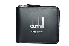 Dunhill Legacy 4cc And Coin Pouch Leather Zip Around Wallet Brand New RRP £305
