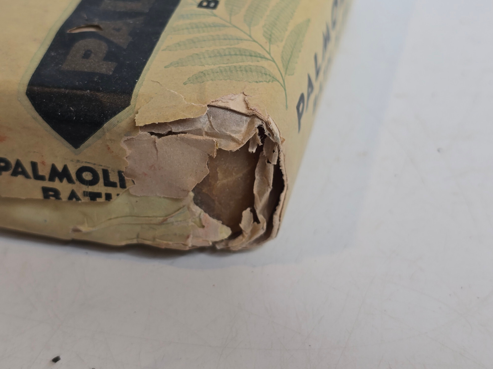 Vintage 1930's Palmolve Bar Soap Lot of Two Colgate Palmolive Peet