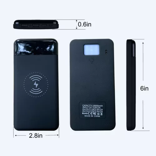 Portable Solar Power Bank Mobile Phone Charger Panel Camping Waterproof Outdoor - Picture 13 of 18