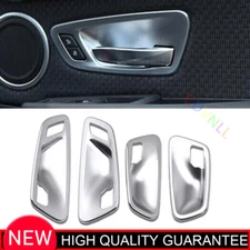 Fit For BMW 2 Series Touring 2015-2019 Matte Silver Inner Door Handle Bowl Decor