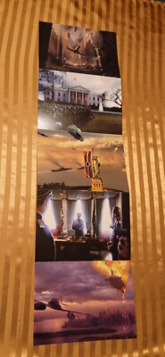 5 PIECE ENTIRE SET OF TURNING POINT FALL OF LIBERTY PROMO POST CARDS STILL...