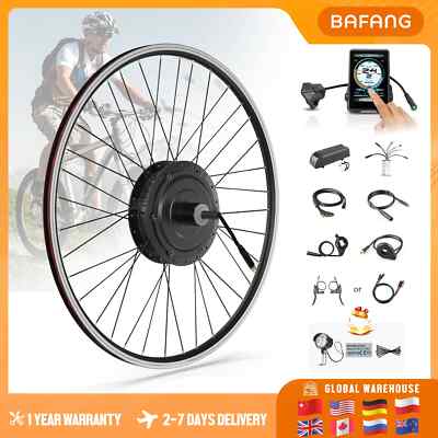 Wheel Hub Motor Ebike Kits 750W 500W Bicycle Engine Electric Bike Conversion Kit