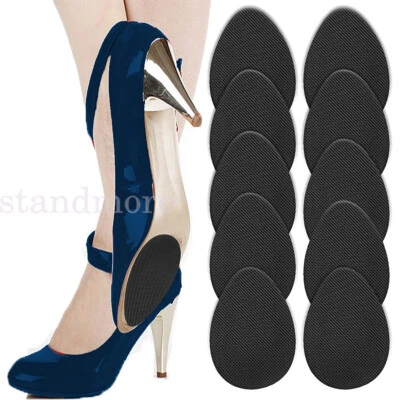 2/12pc Self Adhesive Non Slip Shoe Sole Grip Pads High Heels Slippery Soles Care