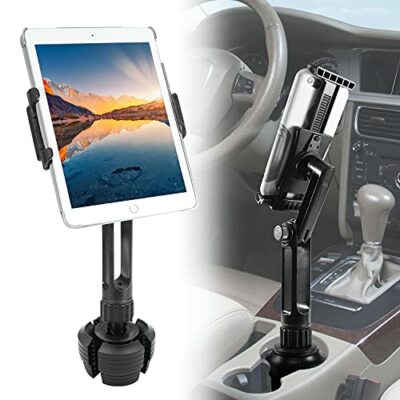 TABLET HOLDER Phone Cup Adjustable iPad Car Mount 360