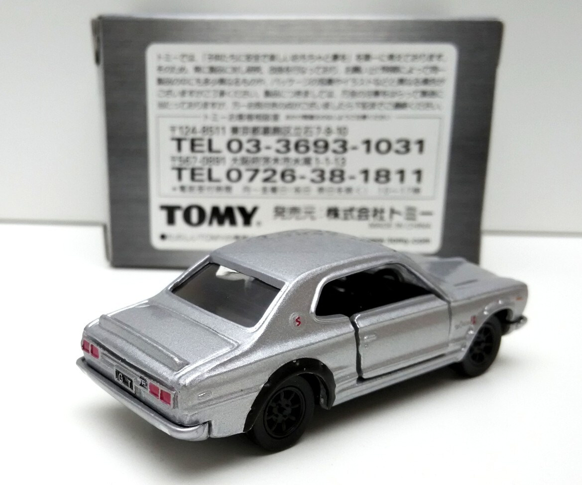 TOMICA LIMITED TL NISSAN SKYLINE 2000 GT-R KPGC10 1/62 TOMY NEW