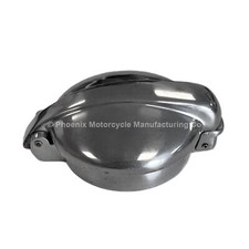 POLISHED ALUMINIUM "MONZA" STYLE FUEL CAP - 3 INCH - UK SUPPLIED