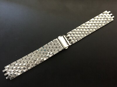 Armband Uhr Autavia Rice-NSA 20mm Edelstahl Für Herren NEU
