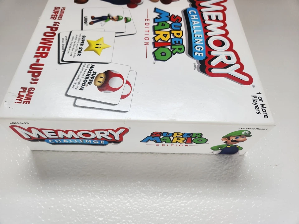 Hasbro Memory Challenge SUPER MARIO Edition 2011 - Nintendo USAopoly - Image 4 of 4