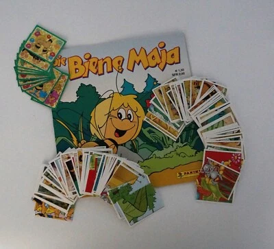 - Panini-Die Biene Maja-2007-Leeralbum + Sticker-Satz Bilder komplett ungeklebt - Bild 1 von 3