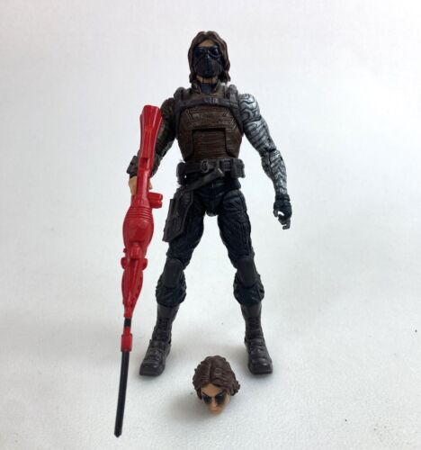 Figurine articulée complète Winter Soldier Marvel Legends Mandroïde BAF Wave - Photo 1 sur 2