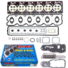 Revive Kit # 3 w/ ARP Studs, Gasket Set, Oil Cooler - 98-02 5.9L 24V NCR Cummins