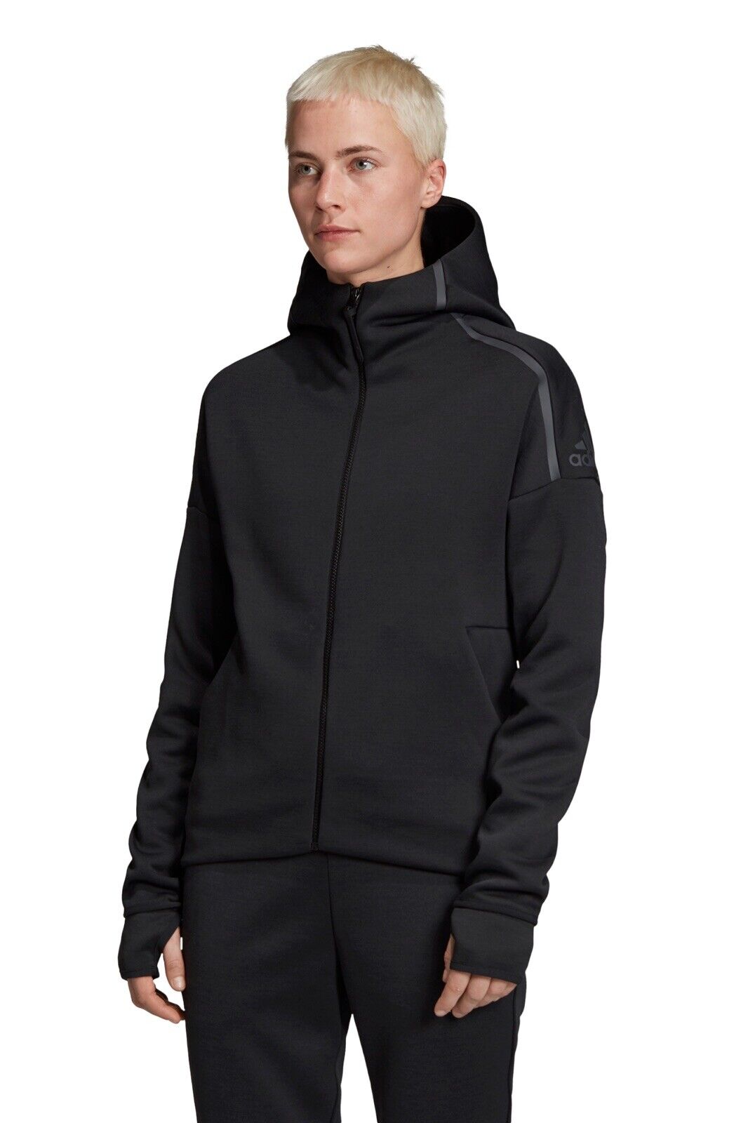 Adidas Women's ZNE Fast Hoodie FR Track Jacket NEW SOLD OUT | eBay