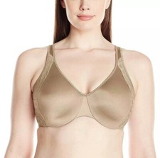 Bali DF1004 Minimizer Underwire Bra 36DD Beige