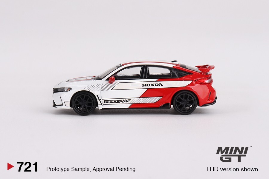 ミニカー 1/18 Honda Civic Type R 2023 #1 pace car 1/18 TOPSPEED Honda Civic TYPE R #1 2023 Pace Car Red