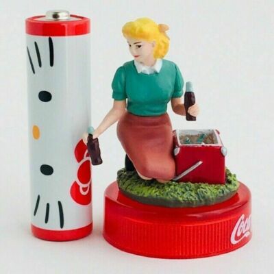 Coca Cola Graffiti Oldies Figure Collection Picnic Woman KAIYODO