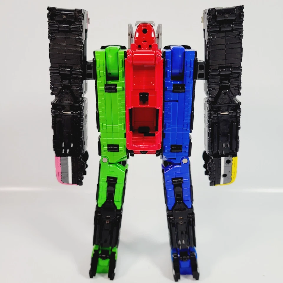 Juego de 5 Power Rangers ToQger Ressha DX ToQ-Oh Diesel-Oh Build Dai-oh Safari Gaoh Foto 3 de 4
