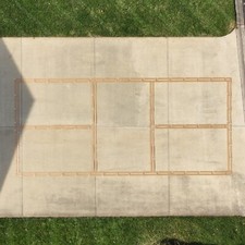 Murray Sporting Goods Premium Pickleball Court Marking Kit