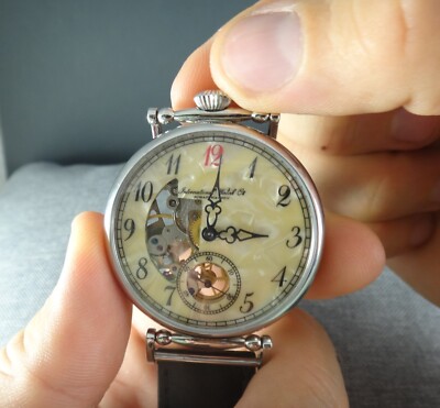MOLNIYA Vintage USSR Excellent Watch Mechanical Skeleton