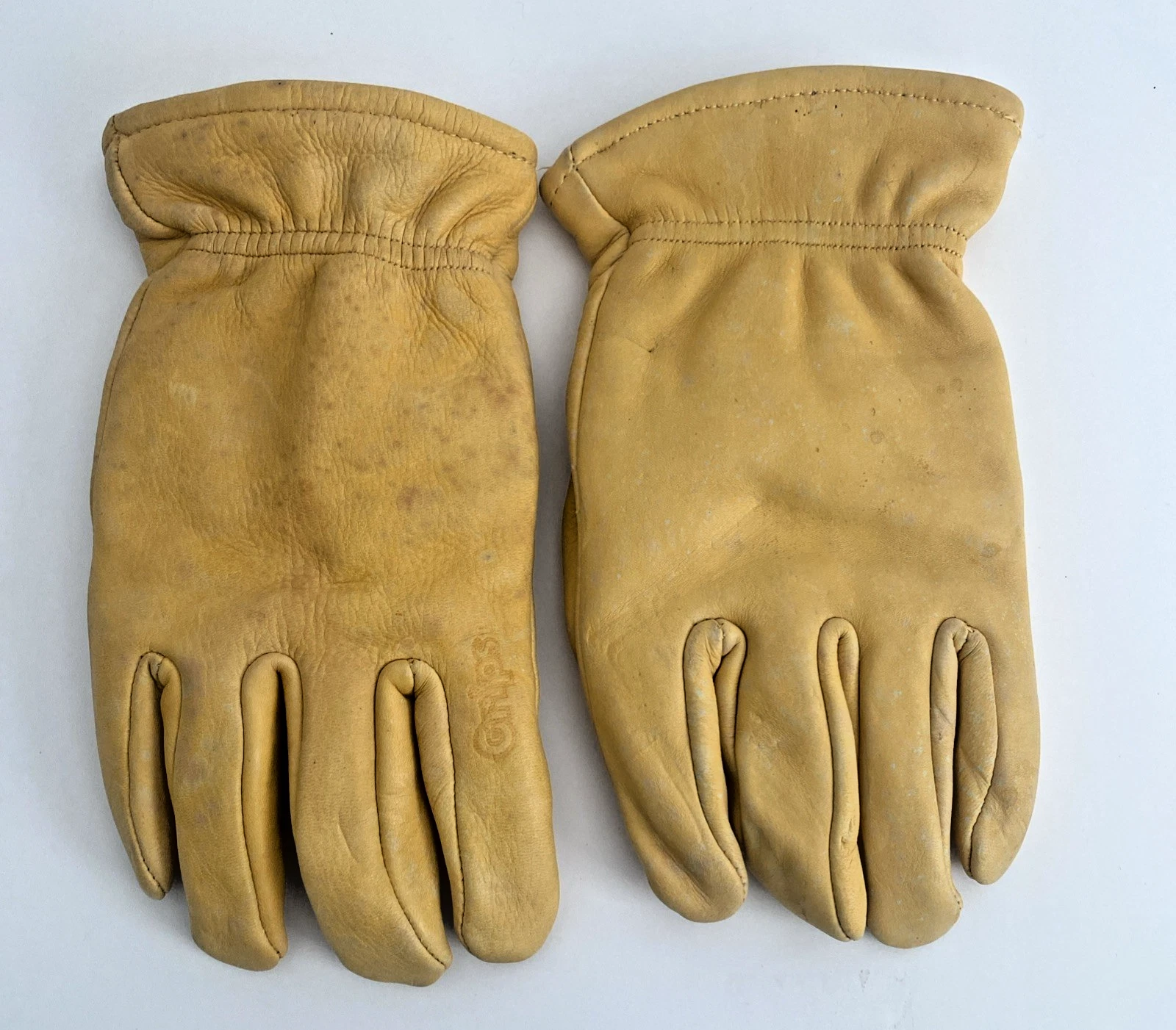 Leather Gloves Lamont Genuine Deerskin Size Medium Sewn in Mexico Never worn