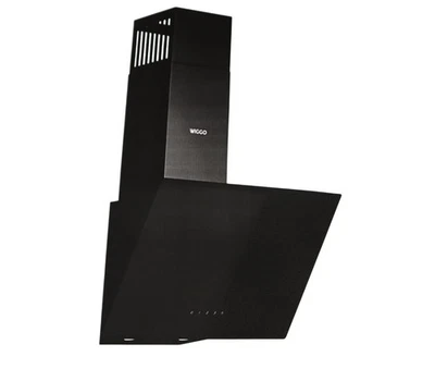 Wiggo WE-D531G(B) Dunstabzugshaube 50 cm – Schwarzglas, Touch, LED