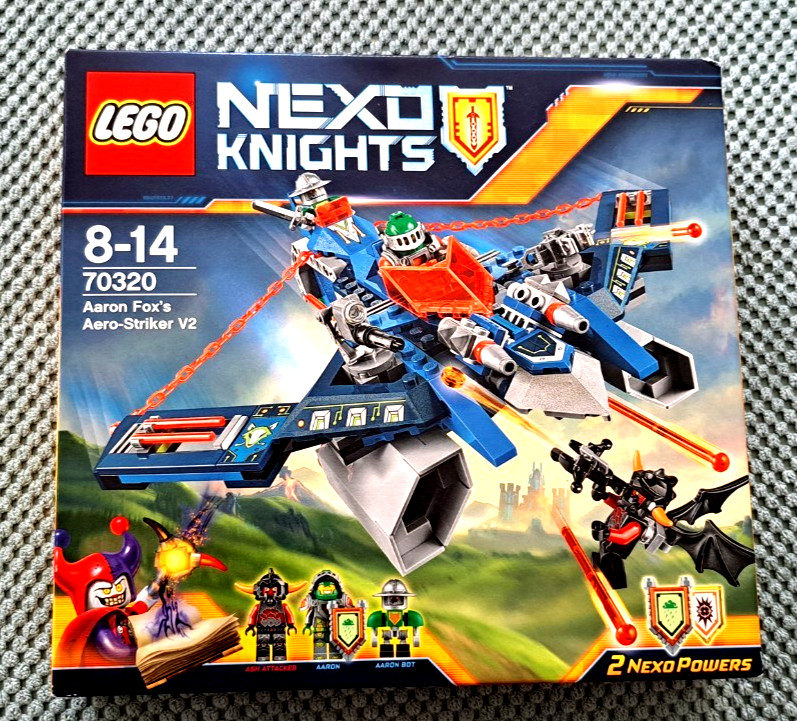 Lego Nexo Knights 70320 Aaron's Aero Flyer V2 - New & Original Packaging