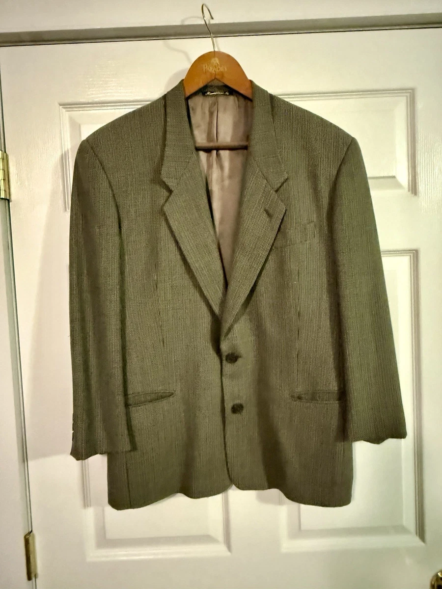 Giorgio Armani Le Collezioni セットアップスーツ 90s アルマーニ コレツィオーニ セットアップ スーツ グレー メンズ 52