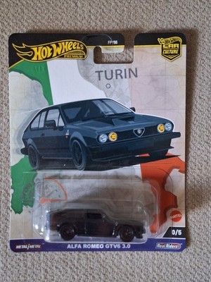 Hot Wheels Premium 2024 Alfa Romeo GTV6 3.0 Car Culture World Tour 0/5 Chase