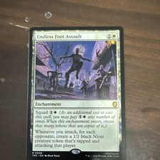 TMNT Endless Foot Assault Enchantment White Rare MTG Card #8 2026