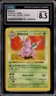 Pokemon Nidorino Base Set Shadowless 1st Edition #37 Damaged Slab CGC 8.5