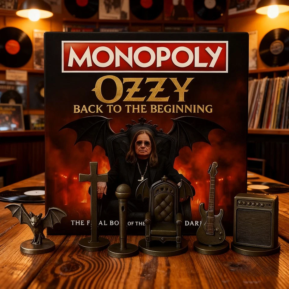 Monopoly OZZY Back To The Beginning Edition Board Game Party Card Games - Image 4 of 4
