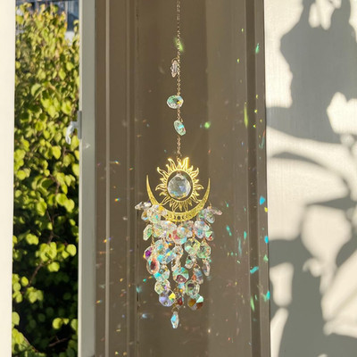 Crystal Suncatcher, Suncatchers for Windows Hanging, Sun Catchers Indoor Window,