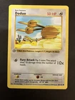 Doduo 1st Edition Shadowless 48/102 Base Set LP - Pokemon TCG Card Rare Print RD
