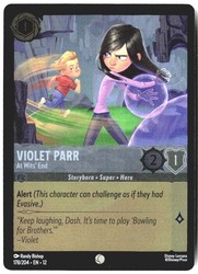 Violet Parr - At Wits' End (Cold Foil) - Wilds Unknown #178/204