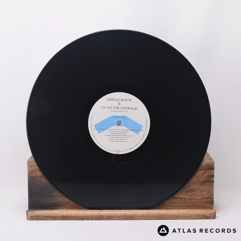 Simple Minds Up On The Catwalk 12" Single Vinyl Record VS661-12 Virgin - VG+/VG+ - Image 4 of 4