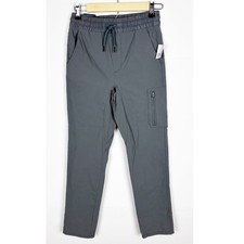Gap Kids Hybrid Pants Boys Size XL Gray Pull On Elastic Waist